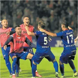  ?? NA: MARIANO SANCHEZ ?? Tigre celebratio­ns