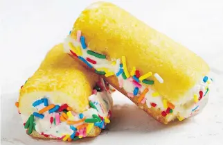 ?? PHOTOS: DEB LINDSEY/THE WASHINGTON POST ?? Twinkies with caramel ice cream.