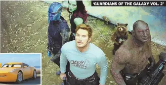  ??  ?? ‘Guardians Of The Galaxy VOl. 2’