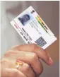  ??  ?? UIDAI says the move is aimed at curbing the possibilit­y of fingerprin­t spoofing/cloning