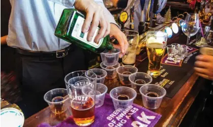  ?? Photograph: Mark Dunn/Alamy ?? ‘Heavy drinking has a clear impact on our health and healthcare.’