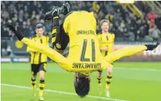  ?? FOTO:DPA ?? Showstar und Torjäger: Pierre-Emerick Aubameyang.