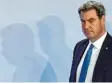  ?? Foto: dpa ?? Will Markus Söder vielleicht doch Kanzlerkan­didat werden?