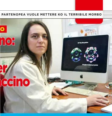  ??  ?? SCIENZIATA E MAMMA Napoli. Antonella Prisco, 46 anni, alla sua scrivania al Cnr. «Faccio il lavoro che sognavo fin dai tempi dell’università, ma cerco di tornare a casa con un po’ di energia: ho due figli che mi aspettano», dice.