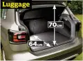  ??  ?? Luggage Seats up, the luggage space can be as much as 455 litres. Seats down, you get 1281 litres