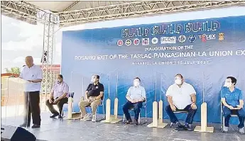 FINAL SECTION OF TPLEX OPENS: - PressReader