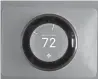  ?? LEIGH HARRINGTON/REVIEWED ?? The Nest Learning Thermostat is controlled by dial or smart app.