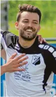  ?? Foto: Baudrexl ?? Florian Hirsch erzielte zwei Treffer für den FC Affing II.