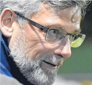  ??  ?? Craig Levein has returned to the dugout after being named the new Hearts boss by chairwoman Ann Budge.