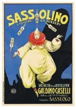  ?? ?? Poster per un liquore attribuito a Venerio Martini, 1927. Stima: 1.5002.000 euro.