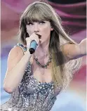  ?? ?? Taylor Swift’s music is back on the TikTok after being pulled over concerns over its licensing deal with Universal Music Group.