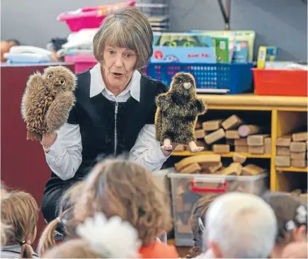  ?? Photo: DEAN KOZANIC/FAIRFAX NZ ?? Adrienne Winnicott is retiring after 40 years as a teacher at Christchur­ch’s Cathedral Grammar Preschool.