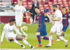  ?? // J. FERRÁNDIZ ?? El Madrid se impuso en el clásico del Camp Nou