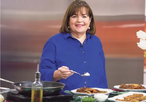  ?? Nathan Congleton/NBCU Photo Bank / Getty Images ?? Celebrity chef Ina Garten is known for her cooking show “The Barefoot Contessa.”