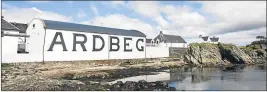  ??  ?? The Ardbeg distillery in Islay has promised to rectify the situation