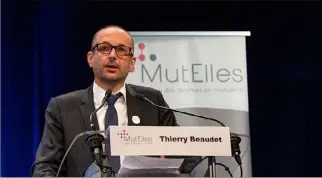  ?? (DR) ?? Thierry Beaudet, nouveau président de la Mutualité Française. On attend beaucoup les complément­aires sur le champ de la prévention, parent pauvre de la santé…