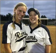  ?? JEFF STOVER - MEDIANEWS GROUP ?? Jules Scogna, left, and Caitlin Ashley played big roles in Spring-Ford’s 3-2win over Quakertown on Friday.