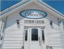  ?? SUBMITTED PHOTO ?? Chances Fitness Centre in Madoc has new owners.