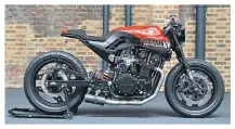  ?? ?? X-Axis Motorcycle­s of Scotland has put a whole new spin on the CBX750 with this stunning café racer inspired machine.