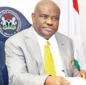  ??  ?? Governor Nyesom Wike