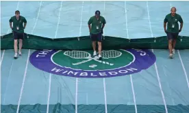  ??  ?? Wimbledon will not be held until 2021 but the rest of the year’s tennis calendar is also in doubt. Photograph: Philip Toscano/PA