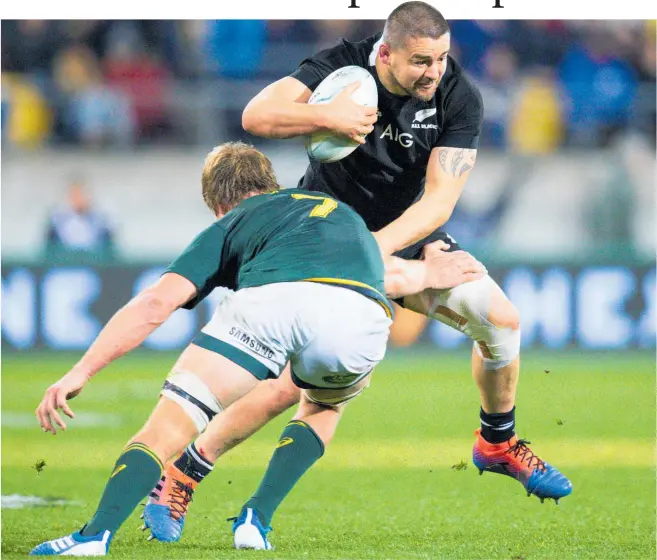  ?? Photo / Photosport ?? Dane Coles will not stand for anyone letting their standards drop in the next three weeks.