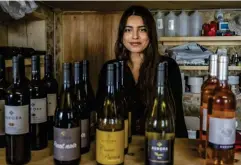  ?? (Bel Trew) ?? Andrea Geara, managing director of family-run Aurora wines, says most wineries are operating at huge losses