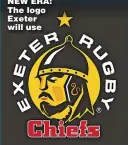  ?? ?? NEW ERA: The logo Exeter will use