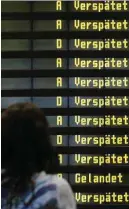  ?? Foto: dpa/Daniel Reinhardt ?? Flugverspä­tungen sind ein häufiges Ärgernis.