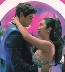  ?? KATIE YU/NETFLIX ?? Noah Centineo and Lana Condor star in “To All the Boys: Always and Forever.”