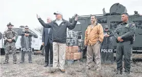  ?? GETTY IMAGES ?? El presidente Donald Trump estuvo la semana pasada en la zona fronteriza.