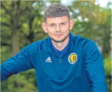  ??  ?? Oliver Burke has played nine times for Scotland.