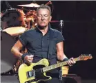  ?? HERALD-TRIBUNE ?? Bruce Springstee­n and the E Street Band kicked off their tour Wednesday in Tampa, Fla.