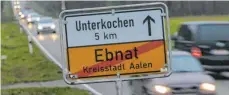  ?? FOTO: TS ?? In Ebnat herrscht häufig hohes Verkehrsau­fkommen.