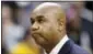  ?? ALEX BRANDON — THE ASSOCIATED PRESS ?? Georgetown head coach John Thompson III was fired by the Hoyas on Thursday, after two consecutiv­e losing seasons at the school his father led to a national championsh­ip.