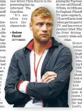  ?? GETTY IMAGES ?? Andrew Flintoff