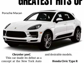  ??  ?? Porsche Macan