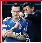  ??  ?? LOST IN TRANSLATIO­N: McKay with Caixinha