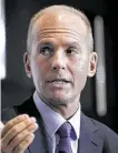  ?? Drew Angerer / Getty Images ?? CEO Dennis Muilenburg was removed as Boeing’s chairman and will go before members of Congress for hearings.