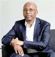  ?? /Sunday Times/Masi Losi ?? Veteran executive: Mteto Nyati takes over as executive chair at Business Systems Group (BSG) from founder Greg Reis.
