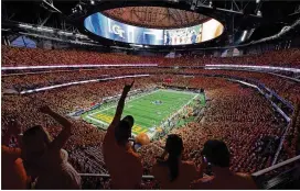  ?? HYOSUB SHIN / HSHIN@AJC.COM ?? The Yellow Jackets, who played Tennessee at Mercedes-Benz Stadium in September 2017, will have five games there during 2020-24.