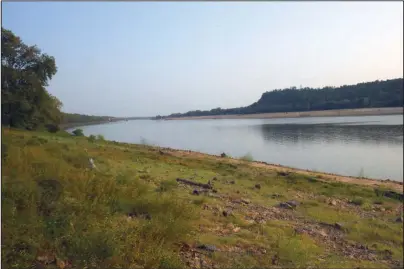  ?? The Sentinel-Record/Corbet Deary ?? OLD POST: Old Post Road Recreation Area is located on the banks of the Arkansas River at Russellvil­le and offers an array of outdoor and sport-related interests.