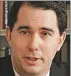  ??  ?? GOVERNMENT PENSIONS Gov. Scott Walker, Republican presidenti­al candidateT­HE STATEMENT Wisconsin’s pension system is the “only one fully funded in the country.”THE VERDICT South Dakota has joined Wisconsin.