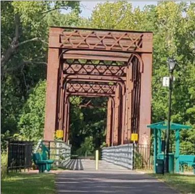  ?? PHOTO PROVIDED ?? A look at some of the new features of the Black Bridge Trail in Green Island.