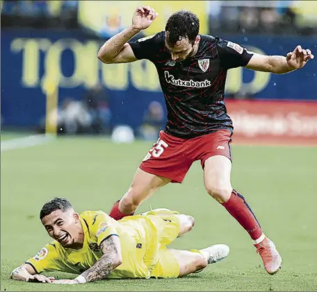  ?? Foto: efe ?? Goleados el athletic cayó con contundenc­ia el pasado sábado ante el Villarreal en la Cerámica