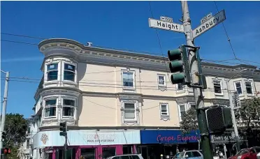  ??  ?? The Haight Ashbury neighbourh­ood, ground zero for the hippie movement during the 1960s.