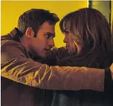  ?? SUZANNE HANOVER ?? Noah, (Ryan Guzman) has a dangerous obsession with Claire, (Jennifer Lopez) in The Boy Next Door. Lopez, who might or might not be in the throes of a mid-life crisis, leads the cast in this psychologi­cal
thriller.