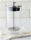  ?? WILLIAMS-SONOMA ?? Double-Wall Glass French Press ($59.95, williams-sonoma.ca).