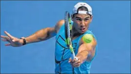  ??  ?? Rafa Nadal missed a chunk of the 2016 season with a wrist injury. AFP PHOTO