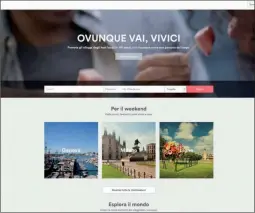  ??  ?? NON SOLO SISTEMAZIO­NI ALBERGHIER­E
Airbnb starebbe progettand­o una app che funzionere­bbe come un ‘concierge’, fornendo suggerimen­ti per il soggiorno